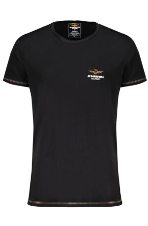 AERONAUTICA MILITARE T-SHIRT ESTERNABILE UOMO NERO