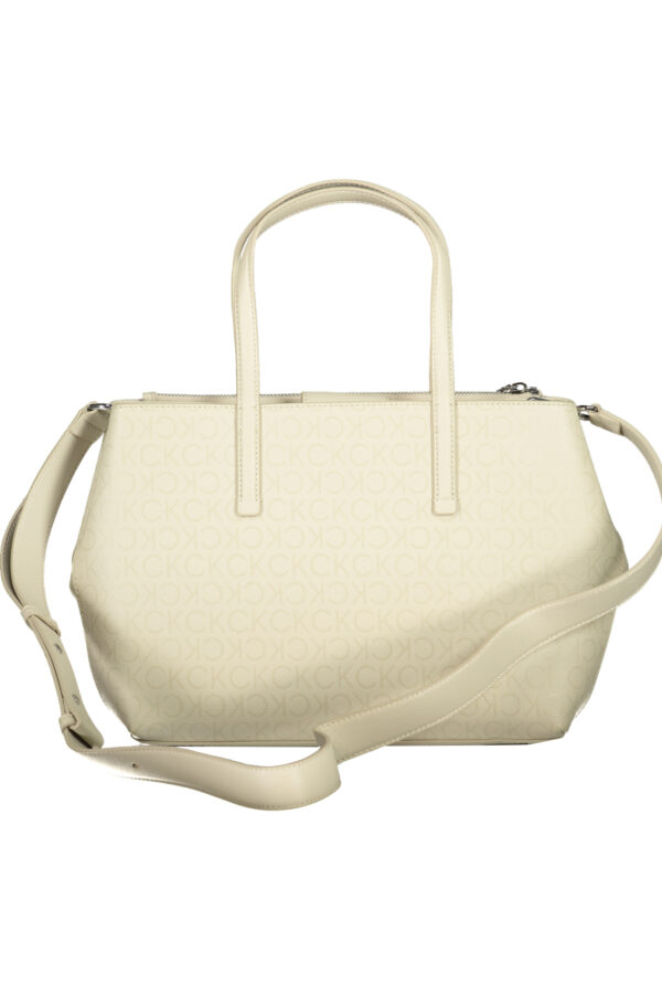 CALVIN KLEIN BORSA DONNA BEIGE - immagine 2