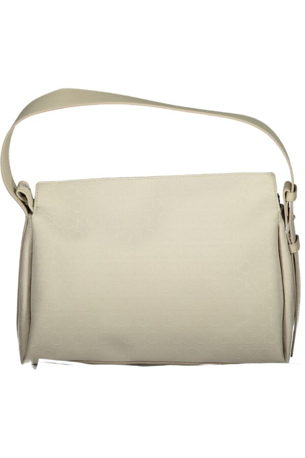 CALVIN KLEIN BORSA DONNA BEIGE - immagine 2
