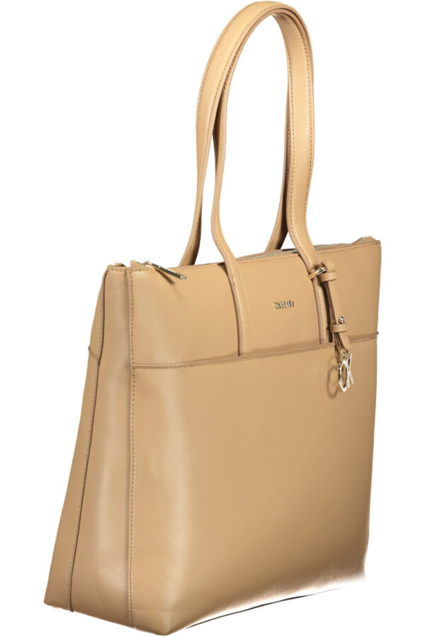 CALVIN KLEIN BORSA DONNA BEIGE - immagine 3
