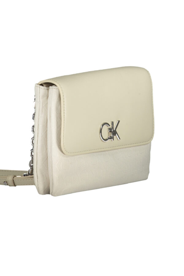 CALVIN KLEIN BORSA DONNA BEIGE - immagine 3