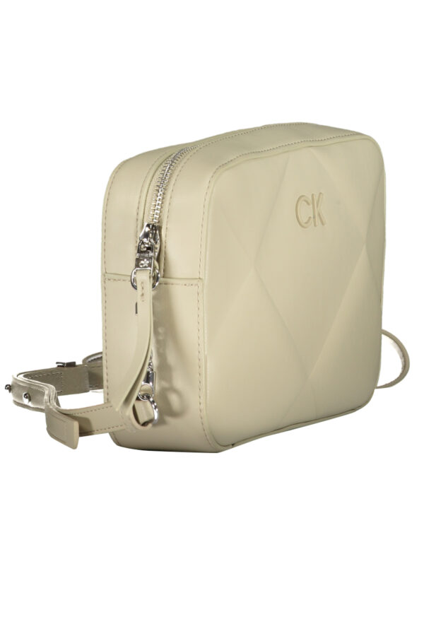CALVIN KLEIN BORSA DONNA BEIGE - immagine 3