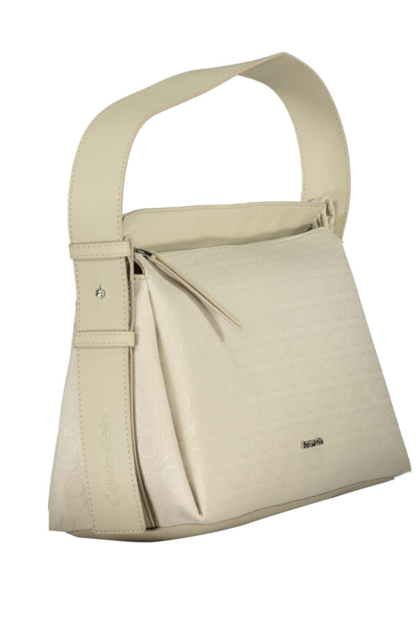 CALVIN KLEIN BORSA DONNA BEIGE - immagine 3