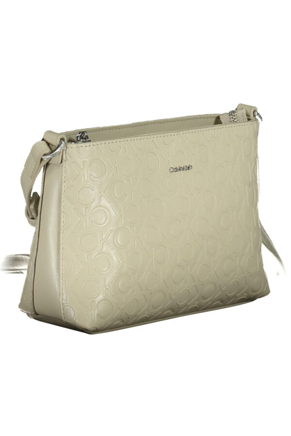 CALVIN KLEIN BORSA DONNA BEIGE - immagine 3