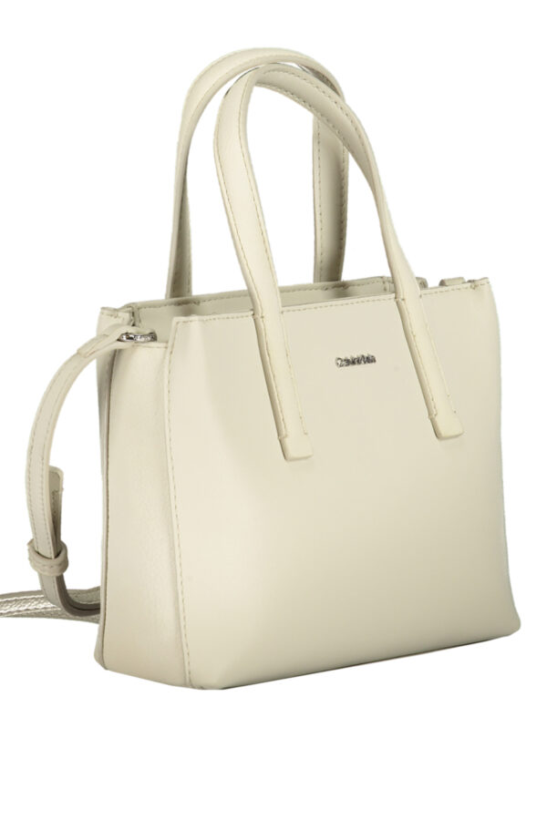 CALVIN KLEIN BORSA DONNA BEIGE - immagine 3