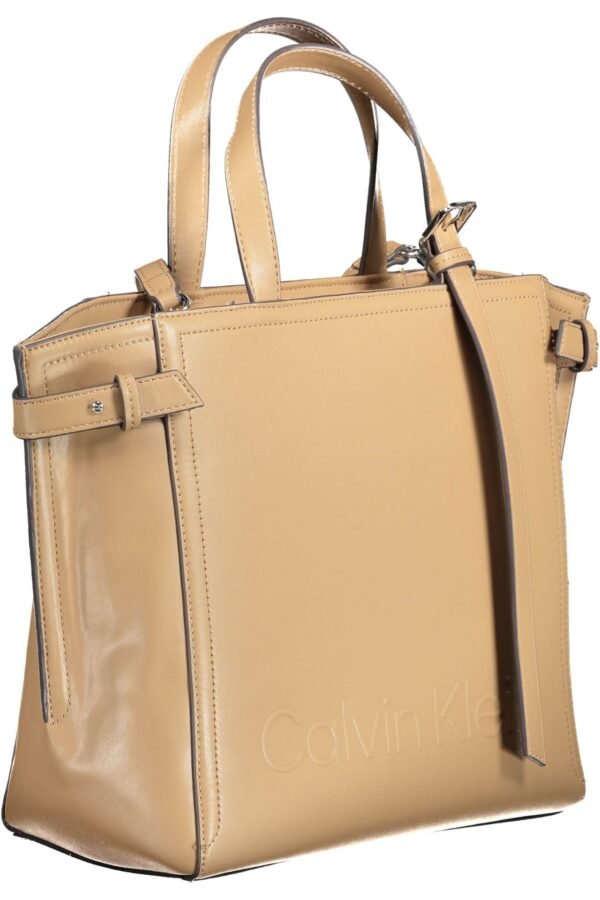 CALVIN KLEIN BORSA DONNA MARRONE - immagine 3