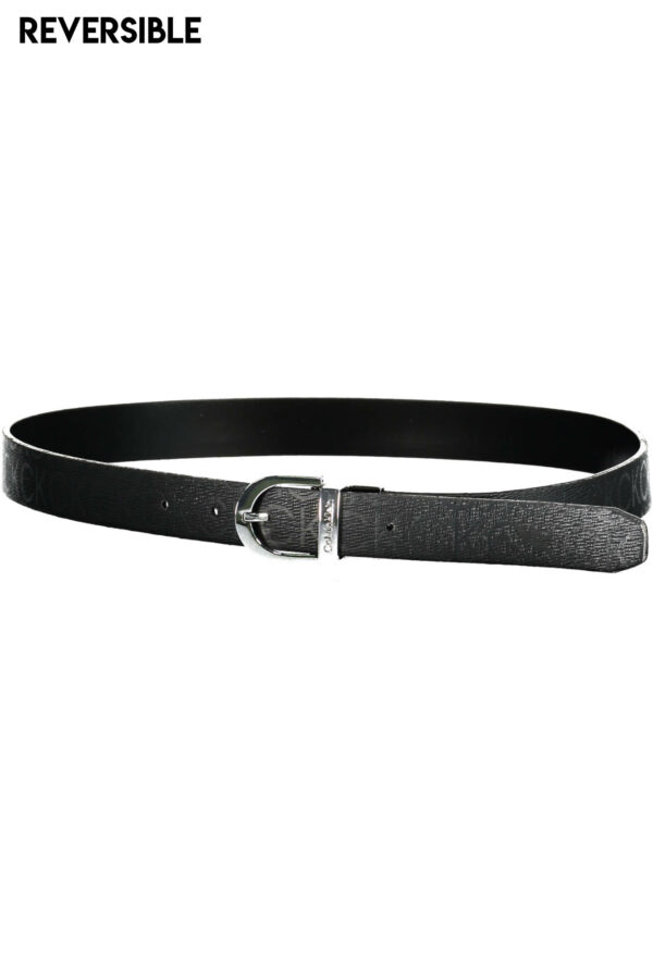 CALVIN KLEIN CINTURA DONNA NERO - immagine 3