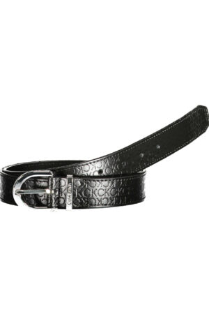 CALVIN KLEIN CINTURA IN PELLE DONNA NERO