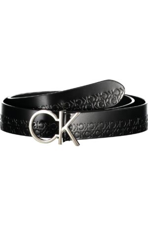 CALVIN KLEIN CINTURA IN PELLE DONNA NERO