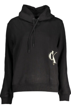 CALVIN KLEIN FELPA SENZA ZIP DONNA NERO