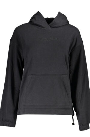 CALVIN KLEIN FELPA SENZA ZIP DONNA NERO