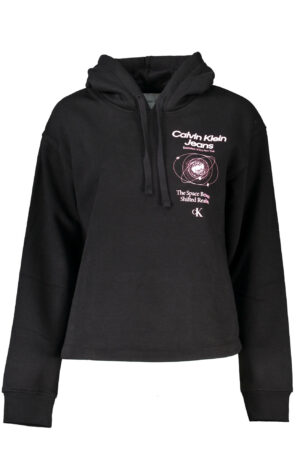 CALVIN KLEIN FELPA SENZA ZIP DONNA NERO