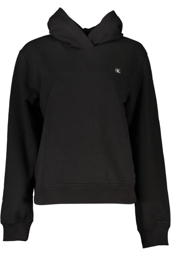CALVIN KLEIN FELPA SENZA ZIP DONNA NERO