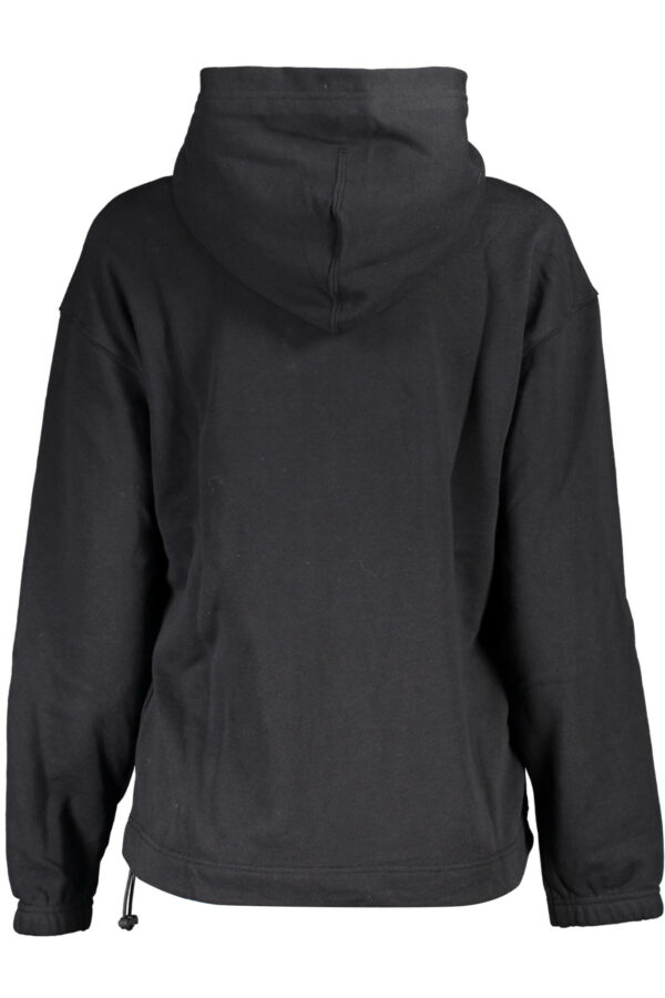 CALVIN KLEIN FELPA SENZA ZIP DONNA NERO - immagine 2