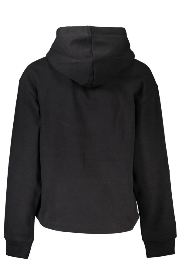 CALVIN KLEIN FELPA SENZA ZIP DONNA NERO - immagine 2