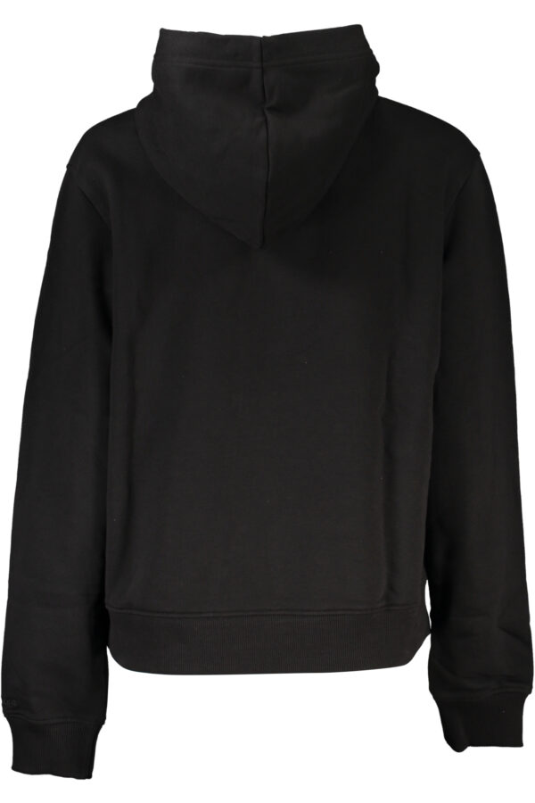 CALVIN KLEIN FELPA SENZA ZIP DONNA NERO - immagine 2