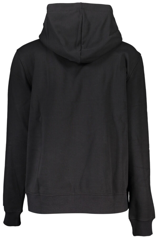 CALVIN KLEIN FELPA SENZA ZIP DONNA NERO - immagine 2