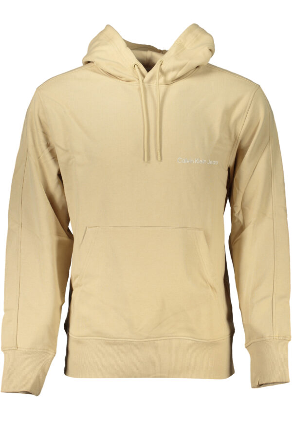 CALVIN KLEIN FELPA SENZA ZIP UOMO BEIGE