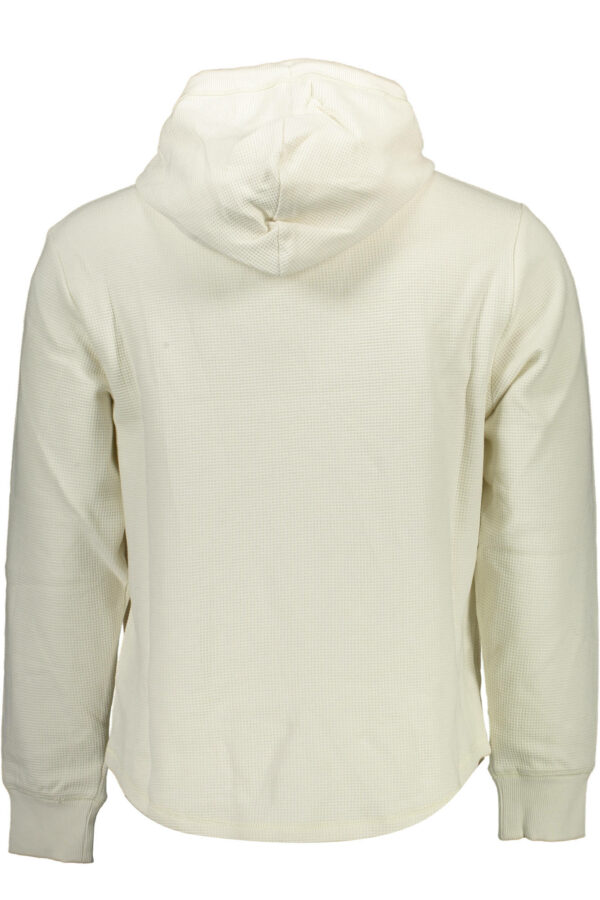 CALVIN KLEIN FELPA SENZA ZIP UOMO BIANCO - immagine 2