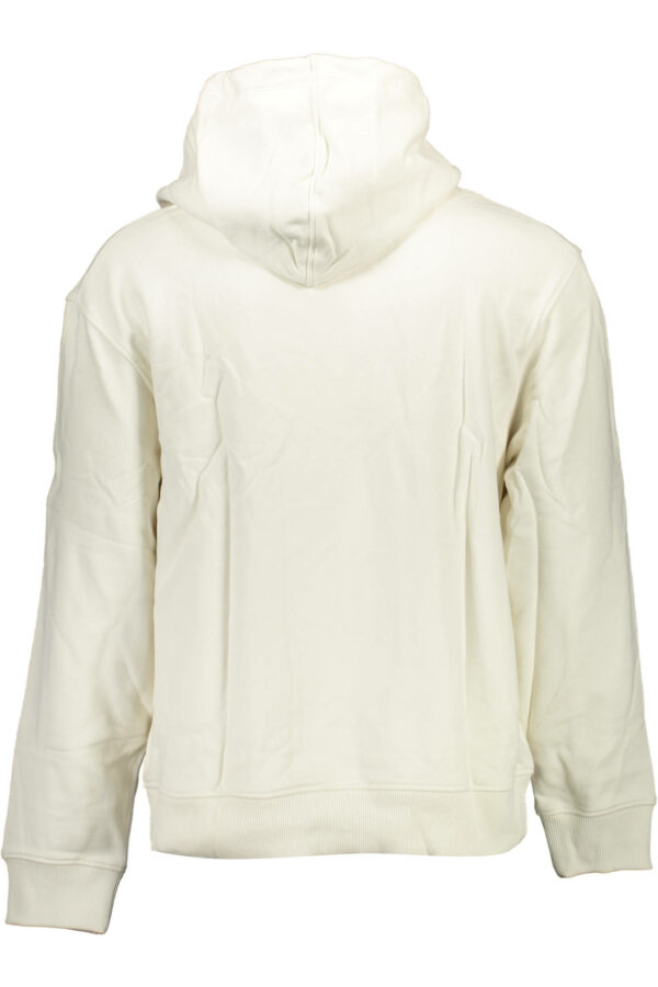 CALVIN KLEIN FELPA SENZA ZIP UOMO BIANCO - immagine 2