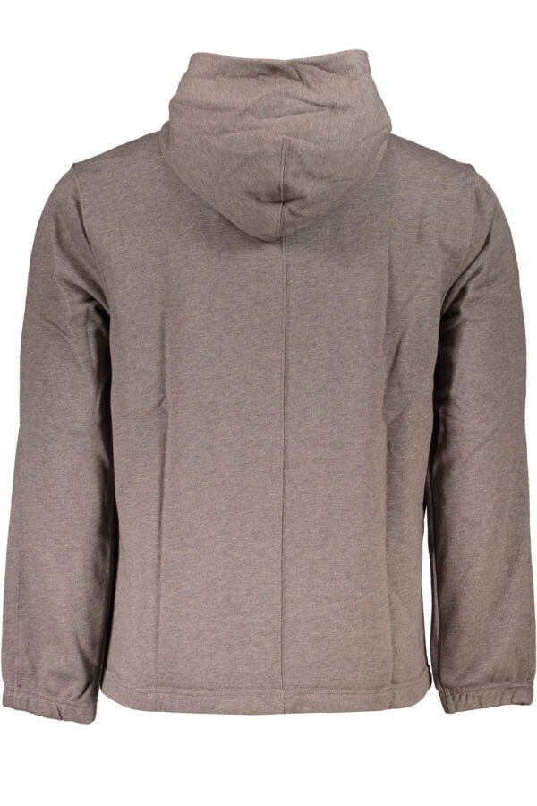 CALVIN KLEIN FELPA SENZA ZIP UOMO MARRONE - immagine 2
