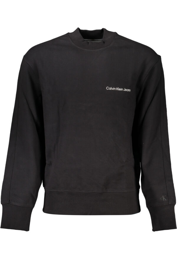 CALVIN KLEIN FELPA SENZA ZIP UOMO NERO