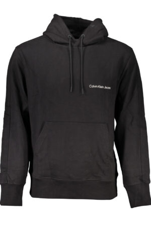 CALVIN KLEIN FELPA SENZA ZIP UOMO NERO