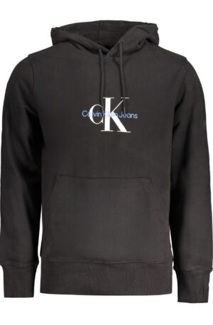 CALVIN KLEIN FELPA SENZA ZIP UOMO NERO