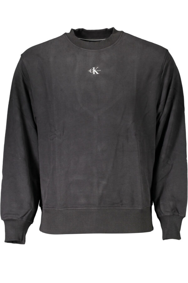 CALVIN KLEIN FELPA SENZA ZIP UOMO NERO