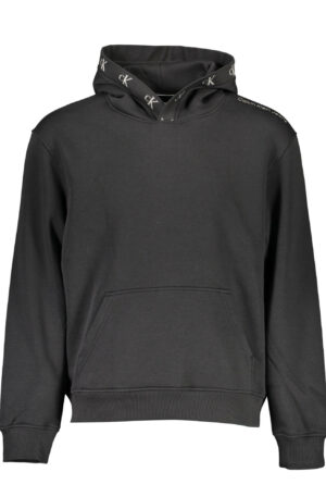 CALVIN KLEIN FELPA SENZA ZIP UOMO NERO