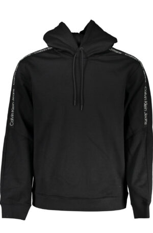 CALVIN KLEIN FELPA SENZA ZIP UOMO NERO