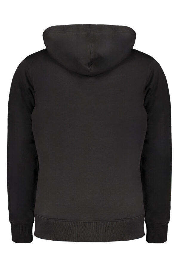 CALVIN KLEIN FELPA SENZA ZIP UOMO NERO - immagine 2