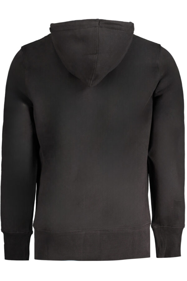 CALVIN KLEIN FELPA SENZA ZIP UOMO NERO - immagine 2