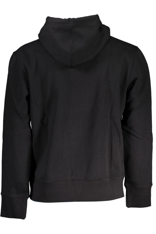 CALVIN KLEIN FELPA SENZA ZIP UOMO NERO - immagine 2