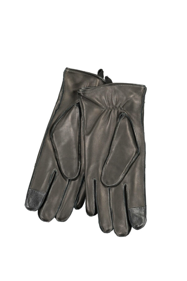 CALVIN KLEIN GUANTI UOMO NERO - immagine 2