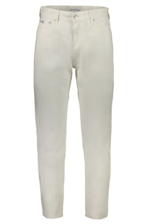 CALVIN KLEIN JEANS DENIM UOMO BIANCO