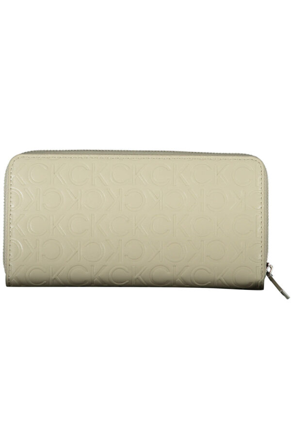 CALVIN KLEIN PORTAFOGLIO DONNA BEIGE - immagine 2