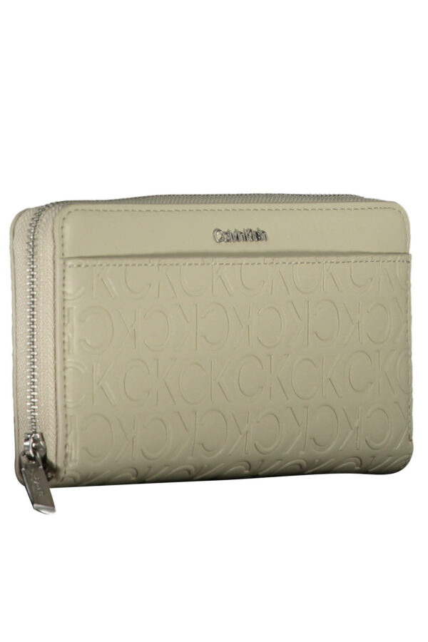 CALVIN KLEIN PORTAFOGLIO DONNA BEIGE - immagine 3