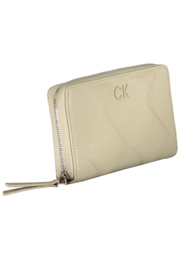 CALVIN KLEIN PORTAFOGLIO DONNA BEIGE - immagine 3