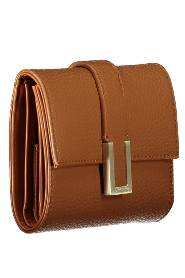 CALVIN KLEIN PORTAFOGLIO DONNA MARRONE - immagine 3