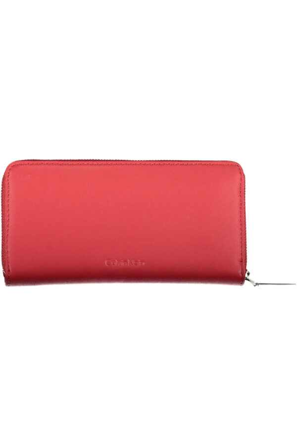 CALVIN KLEIN PORTAFOGLIO DONNA ROSSO - immagine 2