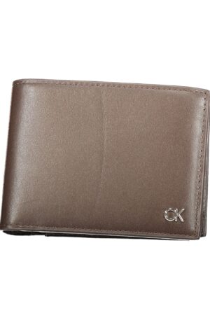CALVIN KLEIN PORTAFOGLIO UOMO MARRONE