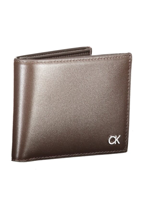 CALVIN KLEIN PORTAFOGLIO UOMO MARRONE - immagine 2