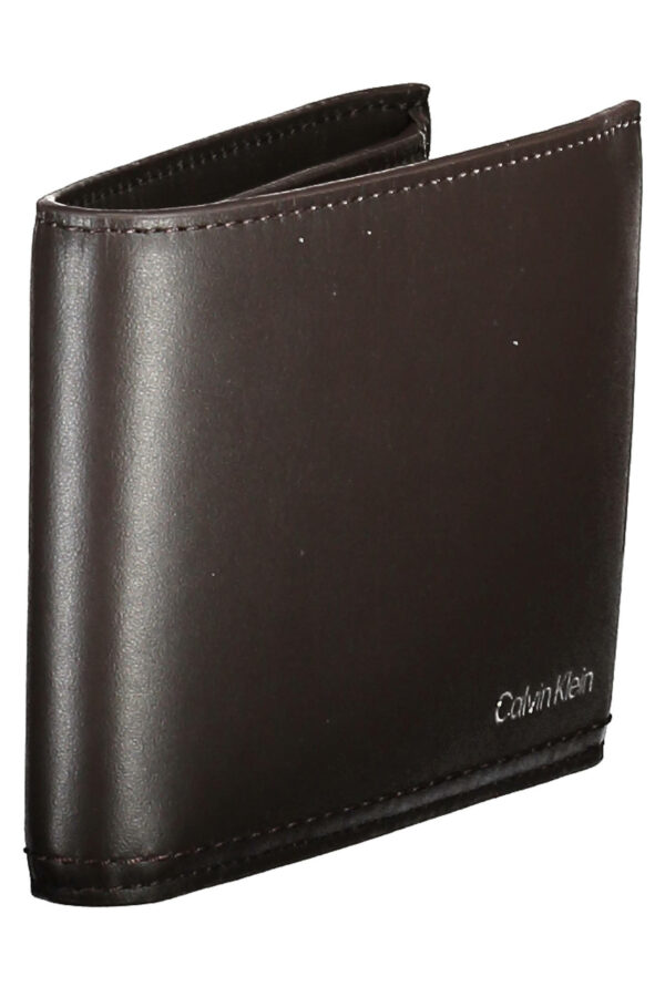 CALVIN KLEIN PORTAFOGLIO UOMO MARRONE - immagine 3