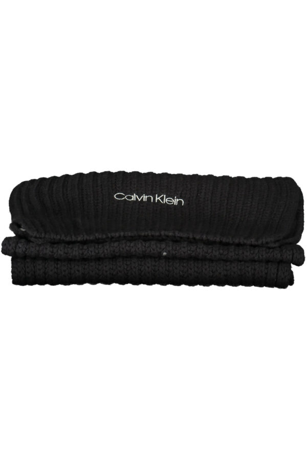 CALVIN KLEIN SCIARPA DONNA NERO - immagine 2