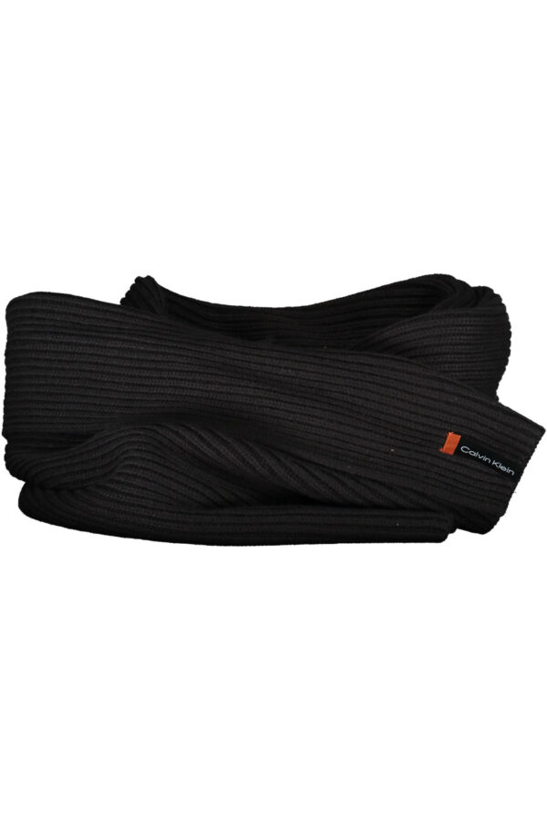 CALVIN KLEIN SCIARPA UOMO NERO - immagine 2