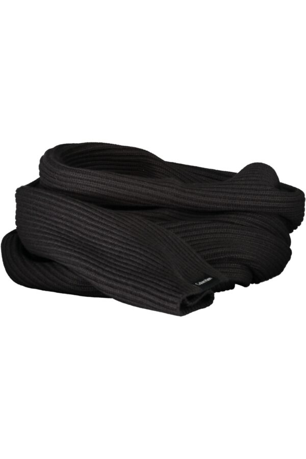CALVIN KLEIN SCIARPA UOMO NERO - immagine 2