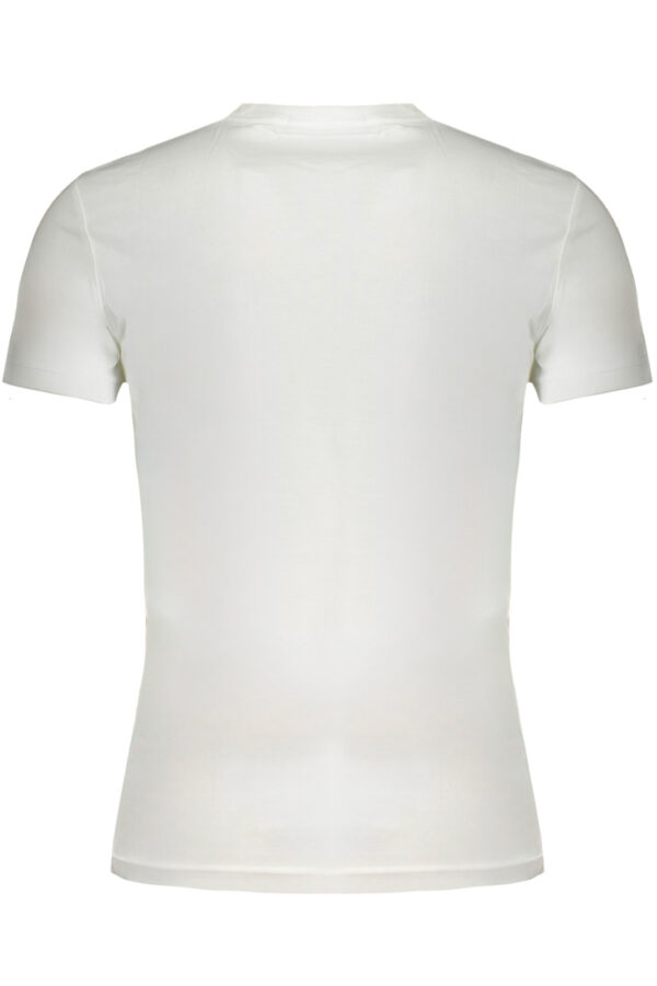 CALVIN KLEIN T-SHIRT MANICHE CORTE UOMO BIANCO - immagine 2