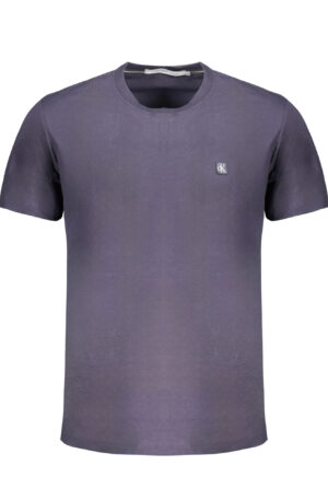 CALVIN KLEIN T-SHIRT MANICHE CORTE UOMO BLU