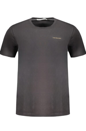 CALVIN KLEIN T-SHIRT MANICHE CORTE UOMO NERO